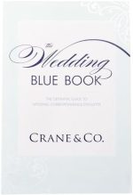 Crane Wedding Blue Book for wedding invitation wording